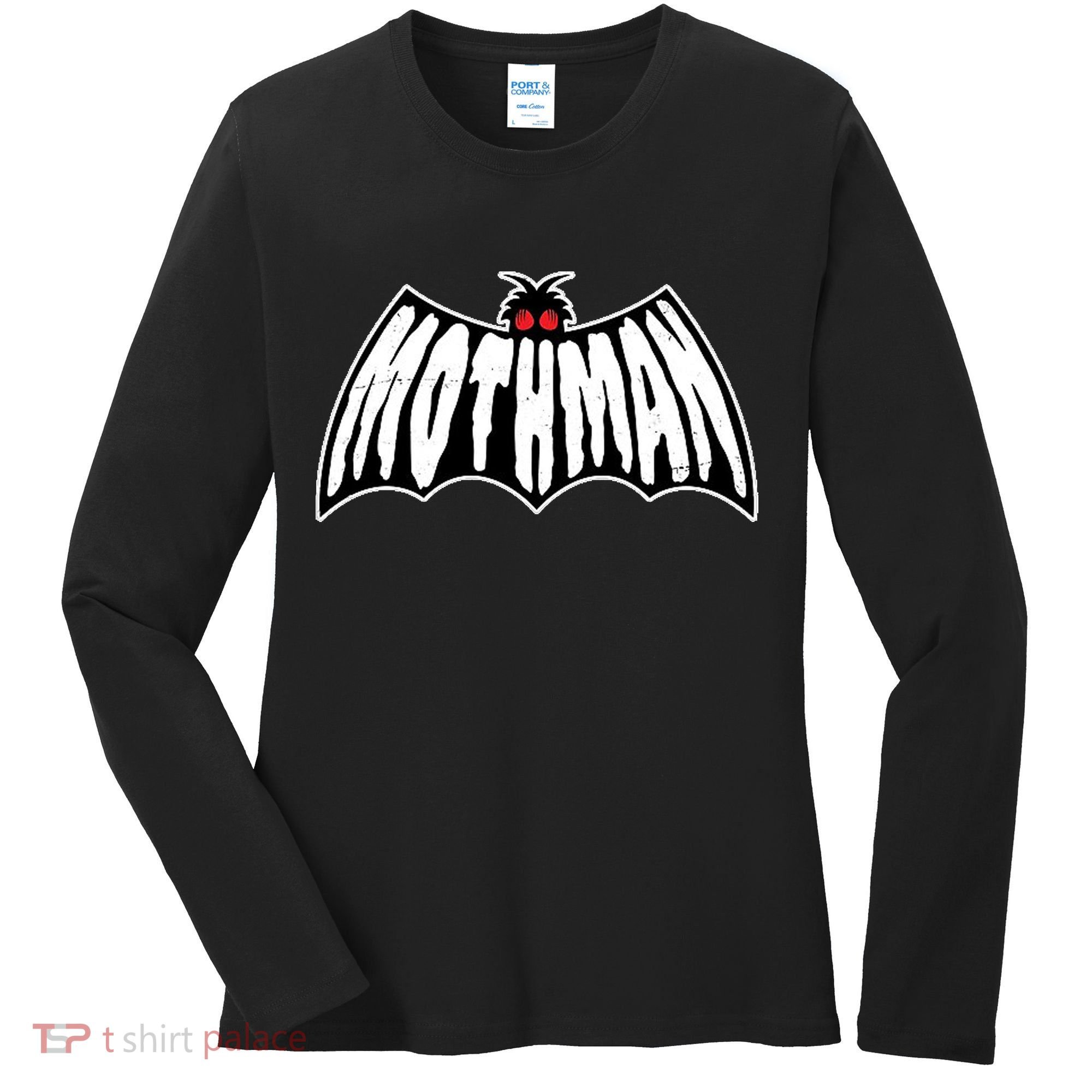 Mothman Logo Women's Long Sleeve Shirt