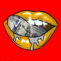 Money Lips Santa Hat thumb 1