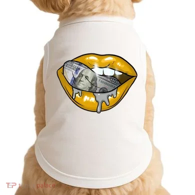 Money Lips Doggie Tank