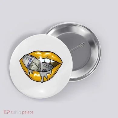 Money Lips Button