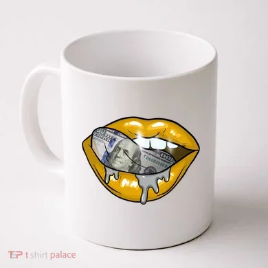 Money Lips Coffee Mug