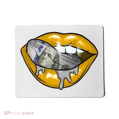 Money Lips Mousepad