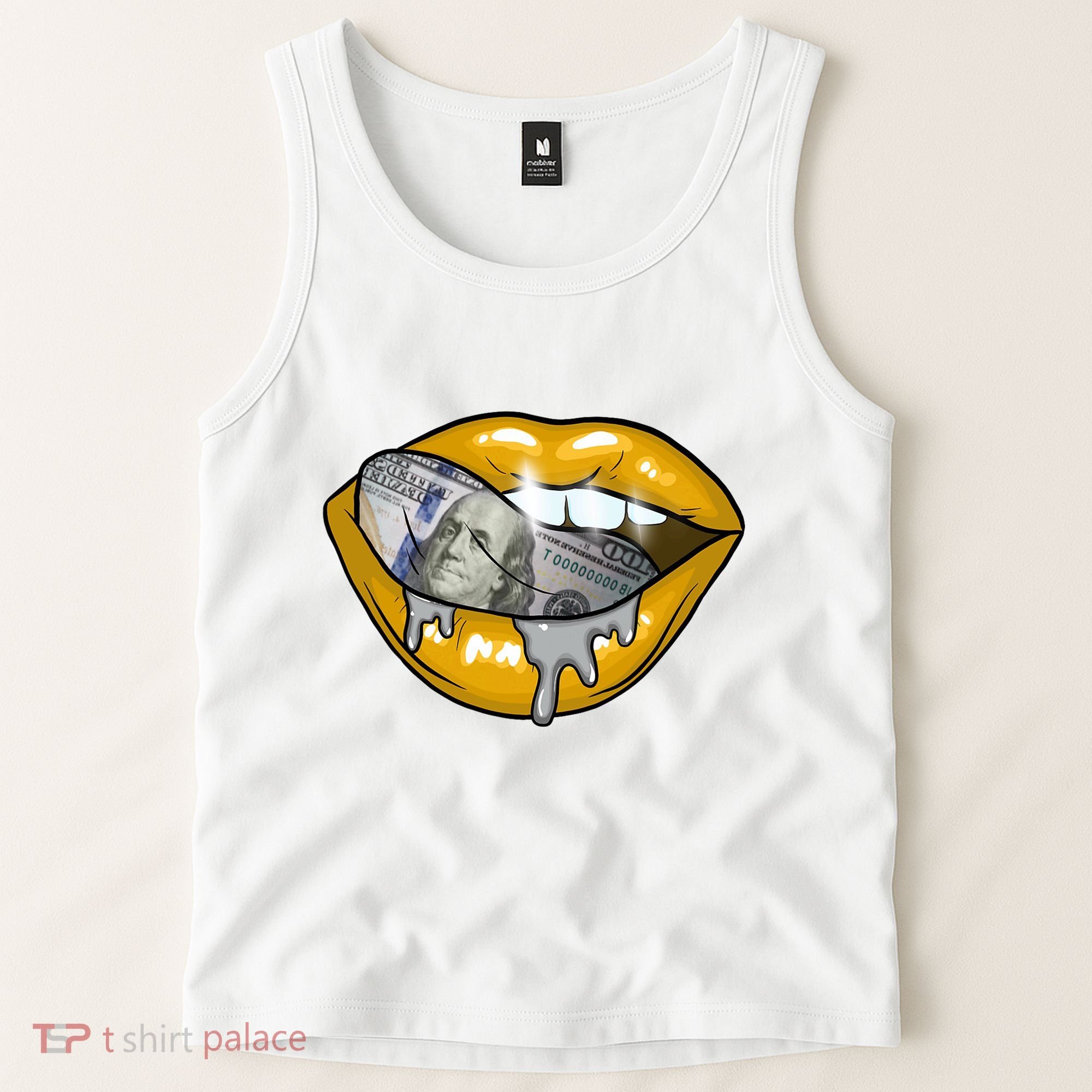 Money Lips Tank Top