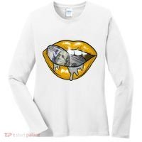 Money Lips Women's Long Sleeve Shirt thumb 0