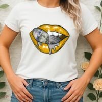 Money Lips Women's T-Shirt thumb 2