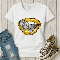 Money Lips Women's T-Shirt thumb 3