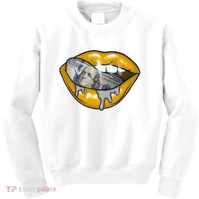 Money Lips Kids Sweatshirt