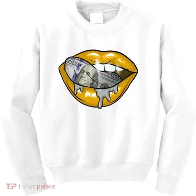 Money Lips Kids Sweatshirt
