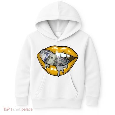Money Lips Kids Hoodie