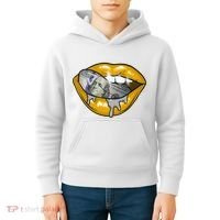 Money Lips Kids Hoodie thumb 4