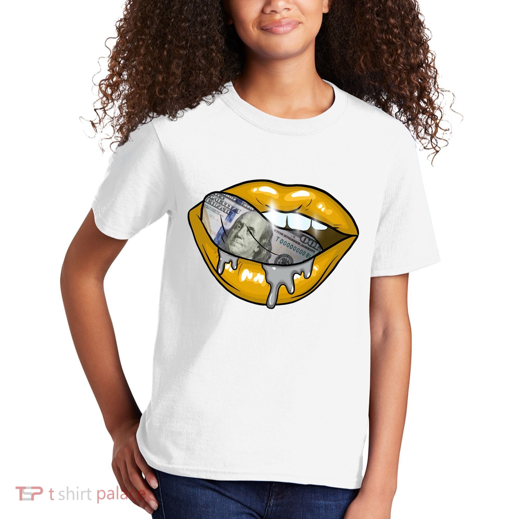 Money Lips Kids T-Shirt