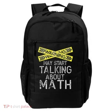 Math Lover Mathematics Math Student Funny Math  Backpack