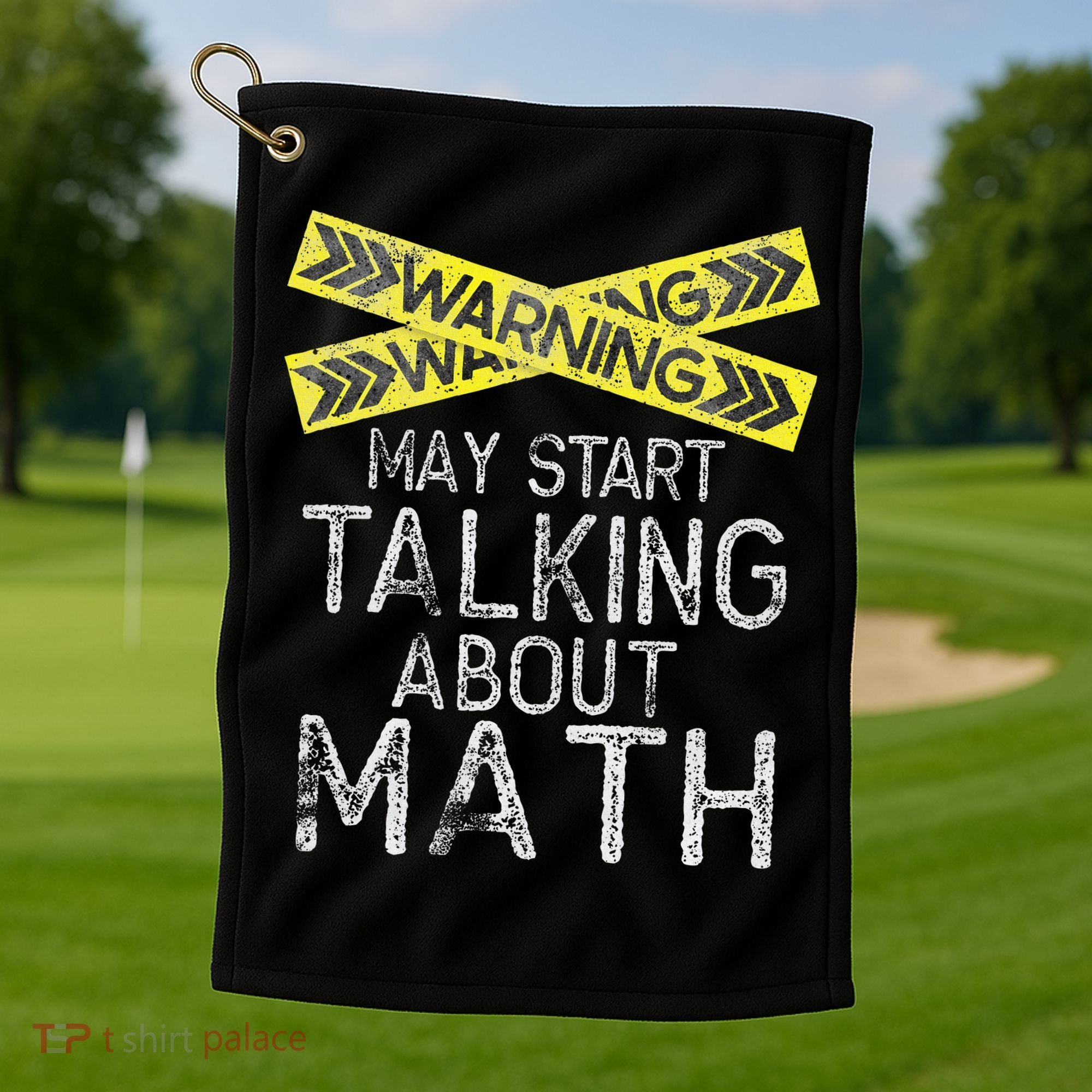 Math Lover Mathematics Math Student Funny Math  Golf Towel