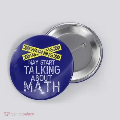 Math Lover Mathematics Math Student Funny Math  Button
