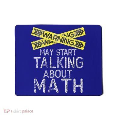 Math Lover Mathematics Math Student Funny Math  Mousepad