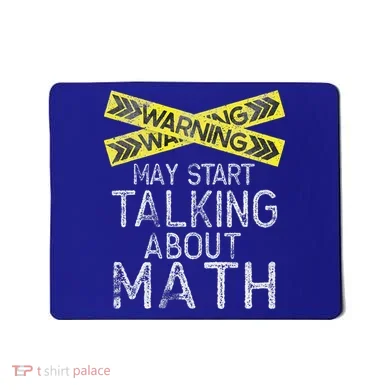 Math Lover Mathematics Math Student Funny Math  Mousepad