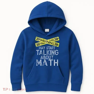 Math Lover Mathematics Math Student Funny Math Kids Hoodie