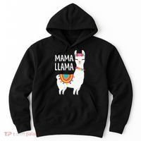 Mama Llama Mother Day Hoodie thumb 0