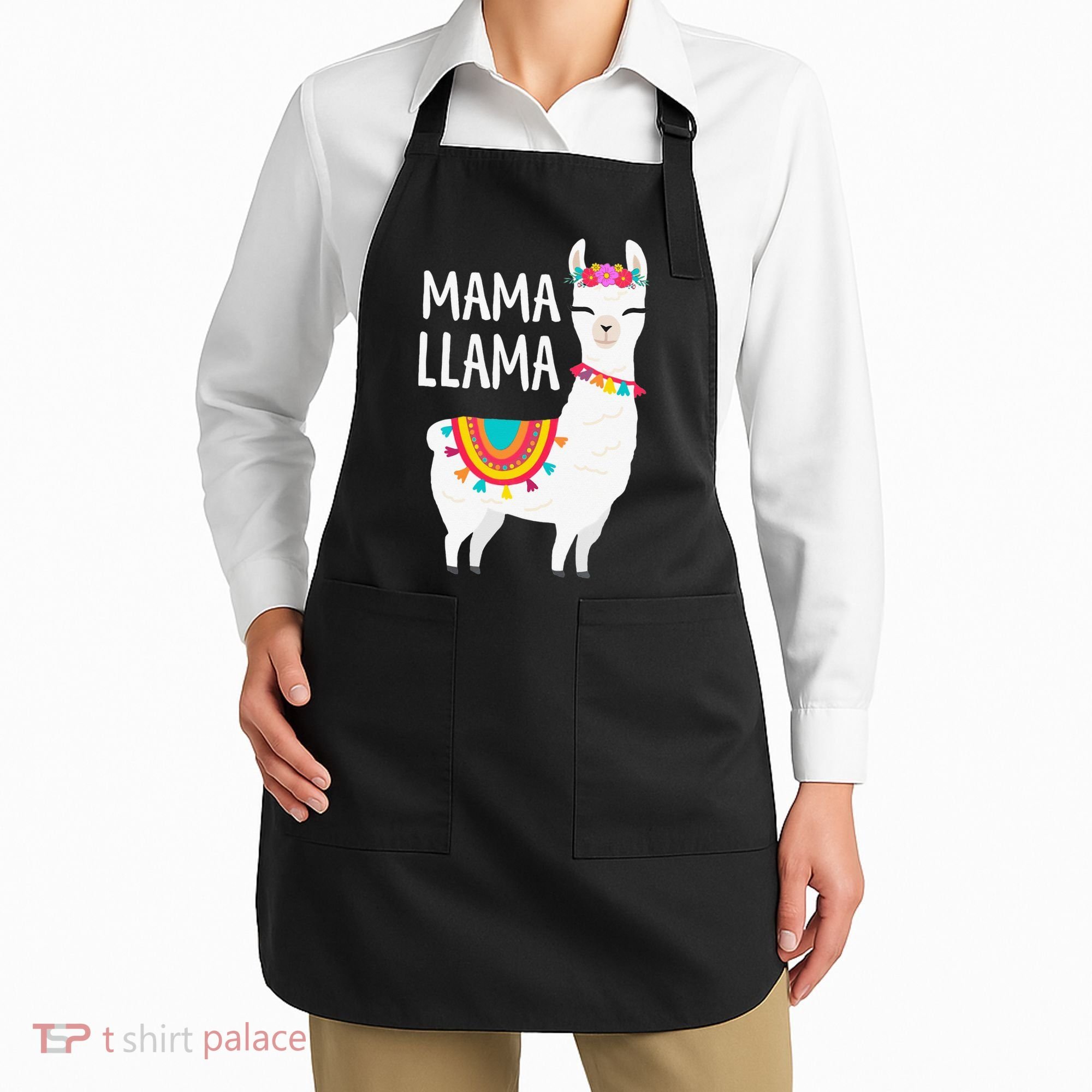 Mama Llama Mother Day Apron