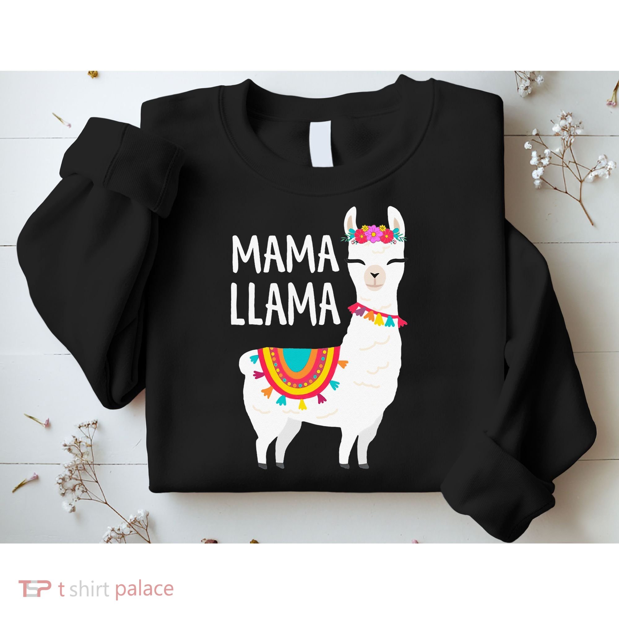 Mama Llama Mother Day Sweatshirt