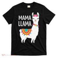 Mama Llama Mother Day T-Shirt thumb 0