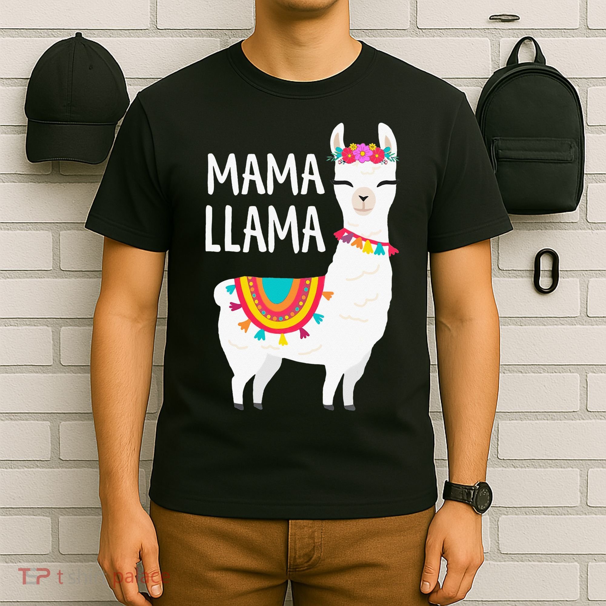 Mama Llama Mother Day T-Shirt