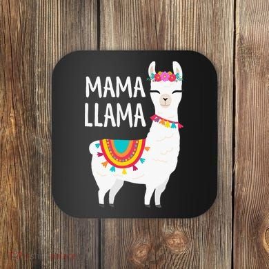 Mama Llama Mother Day Coaster