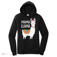 Mama Llama Mother Day Women's Hoodie thumb 0