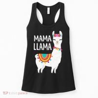 Mama Llama Mother Day Women's Tank Top thumb 0