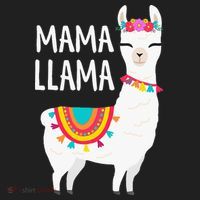 Mama Llama Mother Day Golf Towel thumb 3