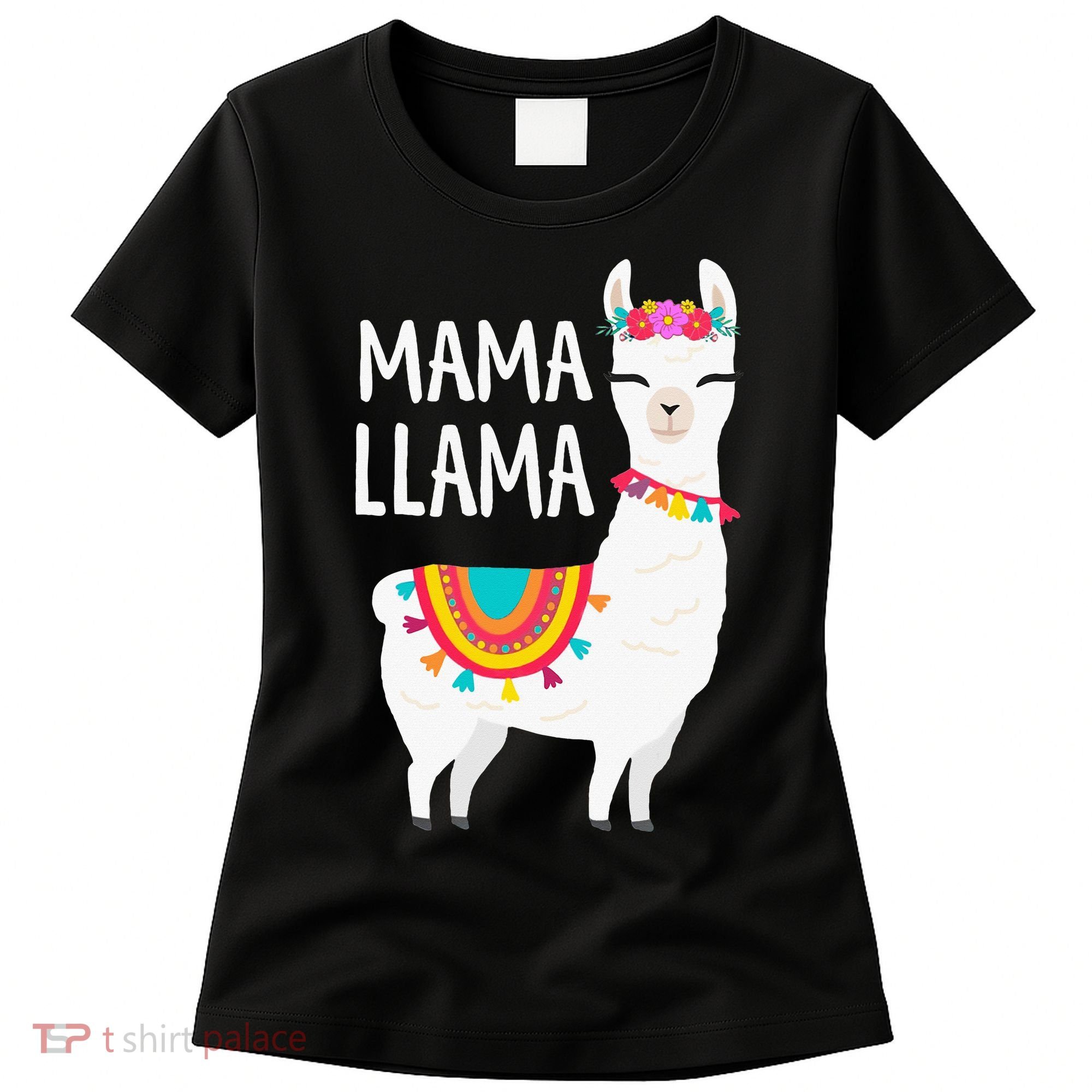 Mama Llama Mother Day Women's T-Shirt