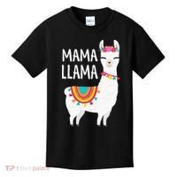 Mama Llama Mother Day Kids T-Shirt thumb 0