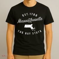 Massachusetts Lover Massachusetts Pride Massachusetts T-Shirt thumb 3