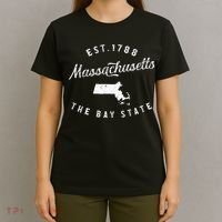 Massachusetts Lover Massachusetts Pride Massachusetts T-Shirt thumb 4