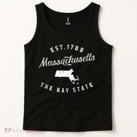 Massachusetts Lover Massachusetts Pride Massachusetts Tank Top thumb 2
