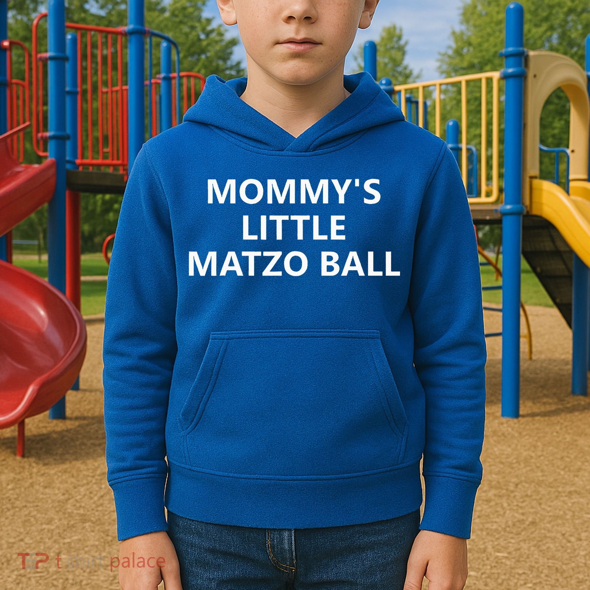 Mommy's Little Matzo Ball Kids Hoodie