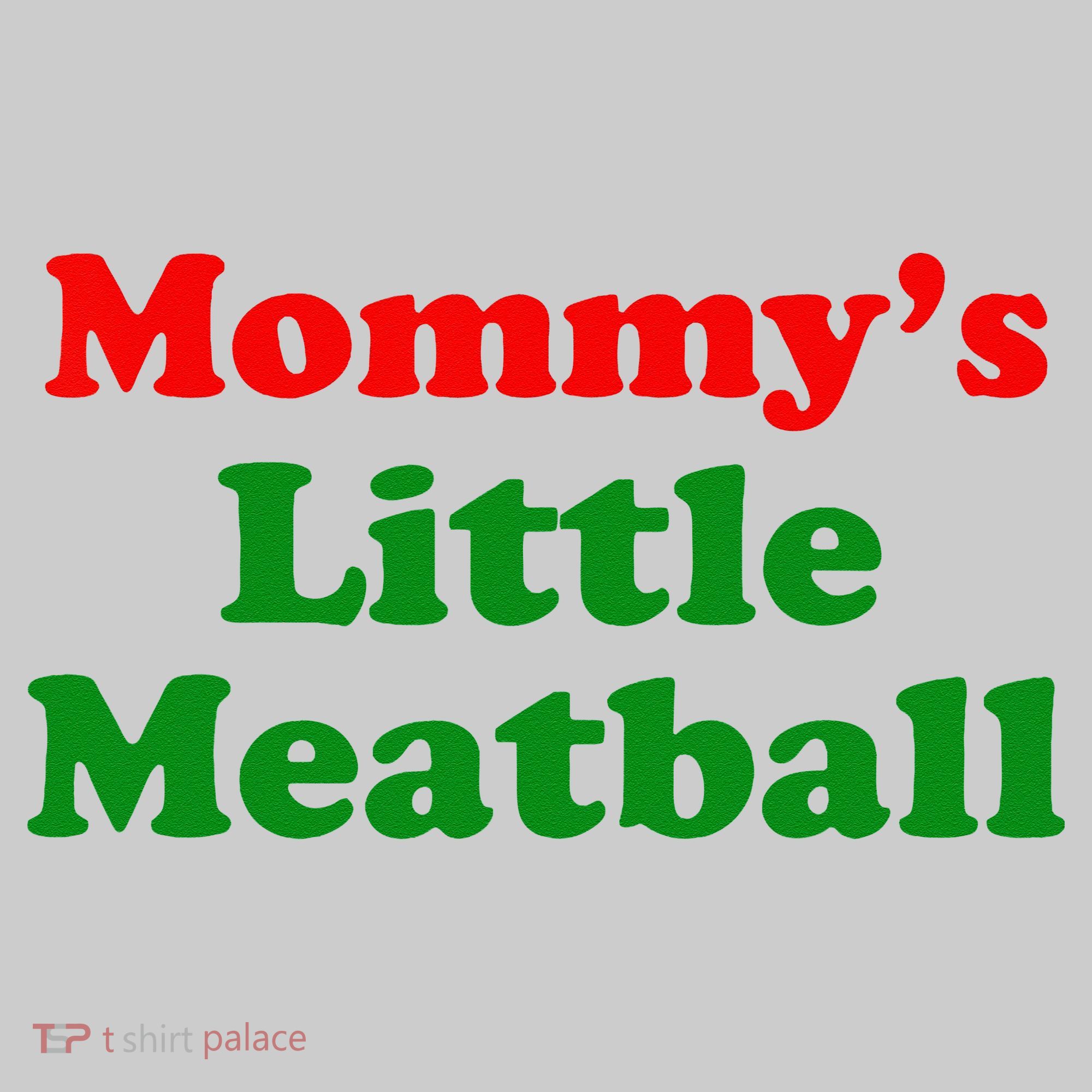 Mommys Little Meatball Funny Italian Joke Performance Fleece Hoodie
