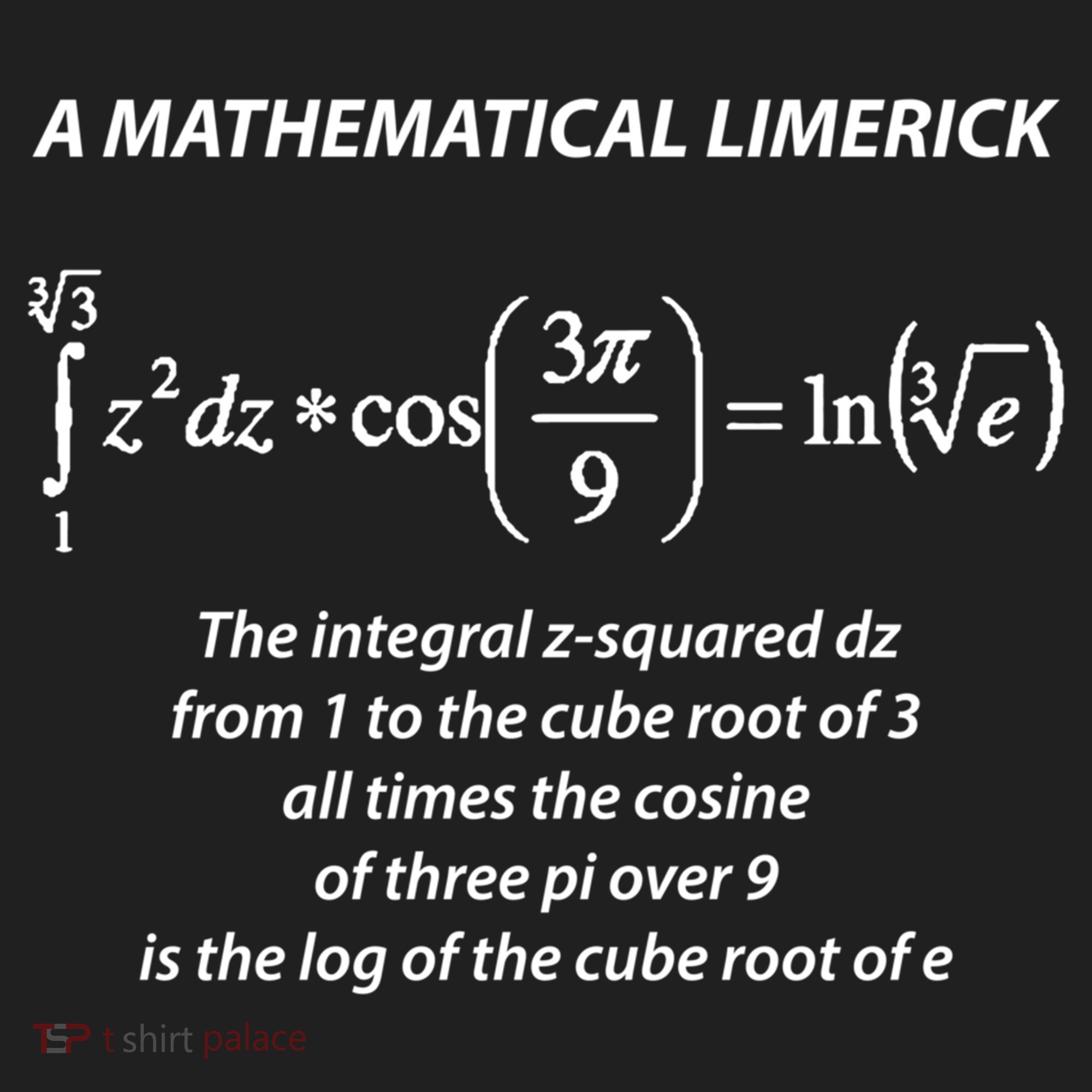 Mathematical Limerick Math Geek Nerd Gift Meaningful Gift Women's Sweatshirt