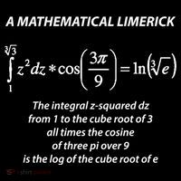 Mathematical Limerick Math Geek Nerd Gift Meaningful Gift Women's Hoodie thumb 2
