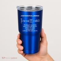 Mathematical Limerick Math Geek Nerd Gift Meaningful Gift Tumbler thumb 2