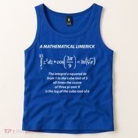 Mathematical Limerick Math Geek Nerd Gift Meaningful Gift Tank Top thumb 2