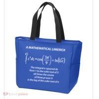Mathematical Limerick Math Geek Nerd Gift Meaningful Gift Tote Bag thumb 3