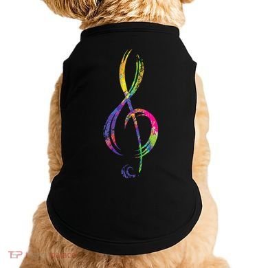Musican Lover Musical Notes Just Music Doggie Tank