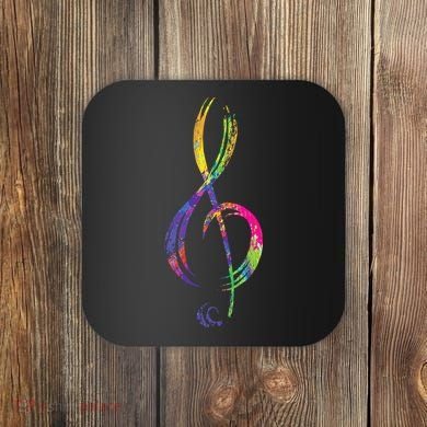 Musican Lover Musical Notes Just Music Coaster