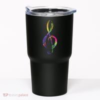 Musican Lover Musical Notes Just Music Tumbler thumb 0