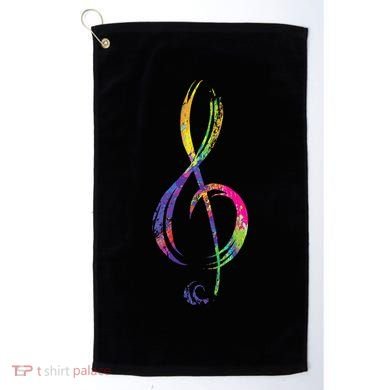 Musican Lover Musical Notes Just Music Golf Towel