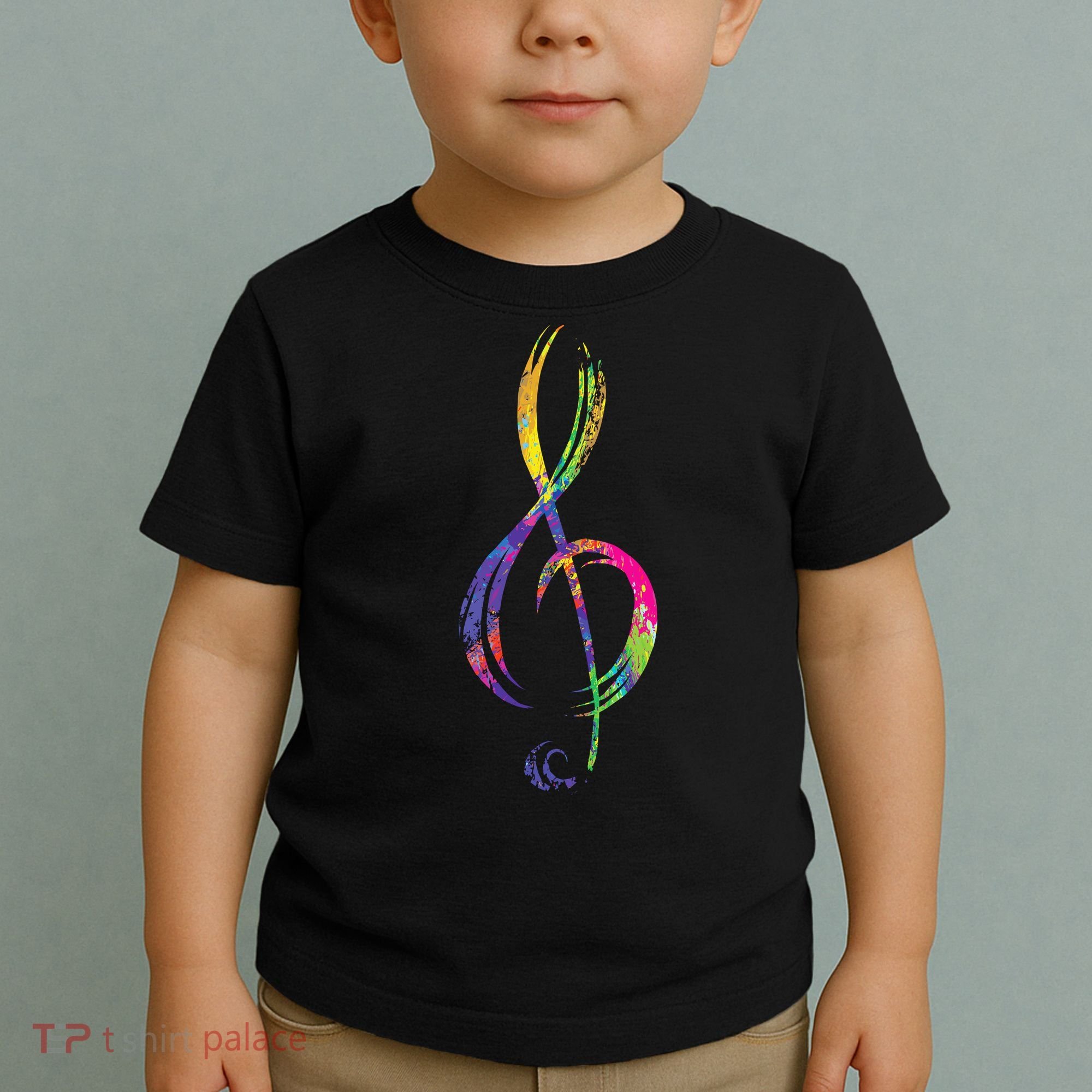 Musican Lover Musical Notes Just Music Toddler T-Shirt