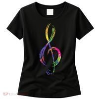 Musican Lover Musical Notes Just Music Women's T-Shirt thumb 0