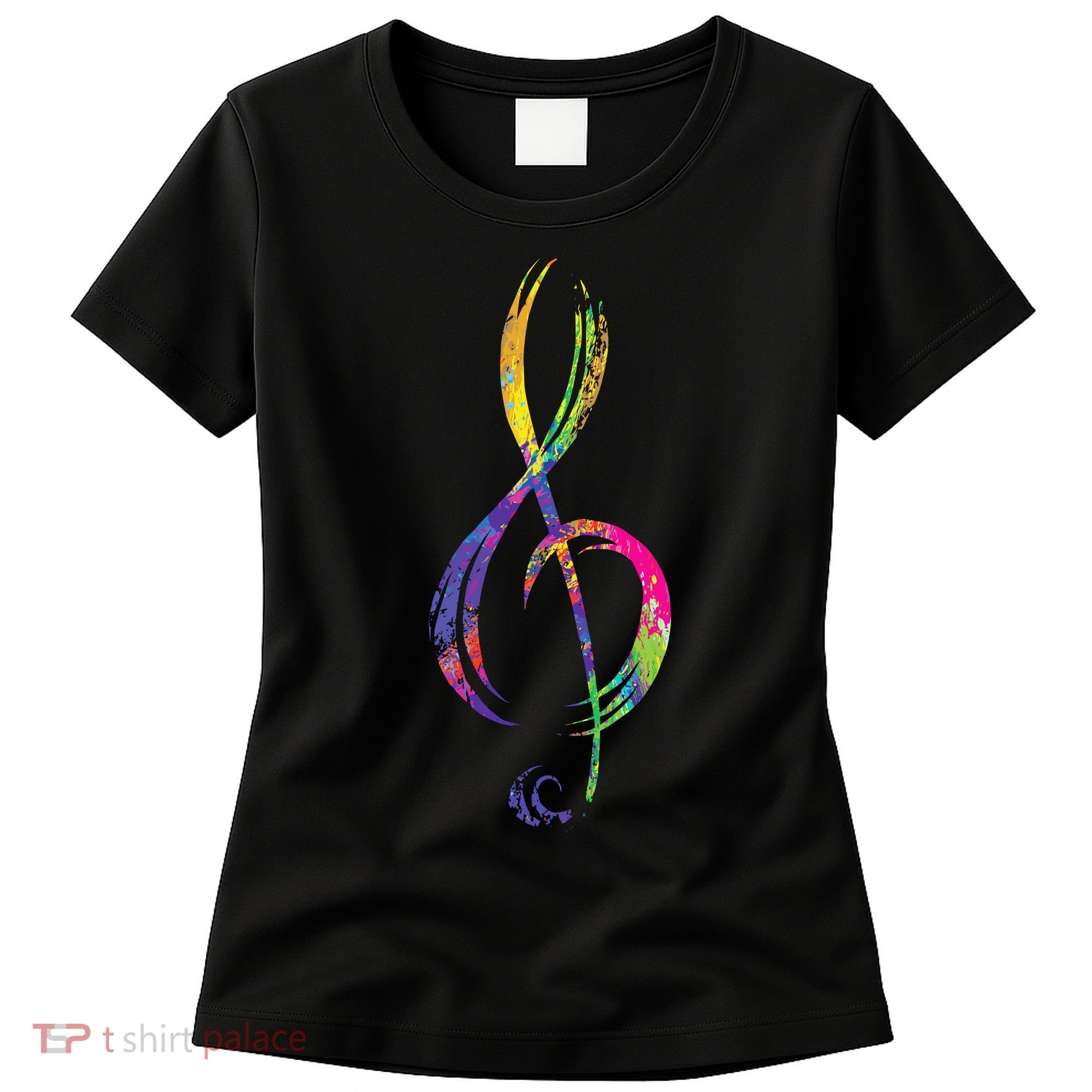Musican Lover Musical Notes Just Music Women's T-Shirt