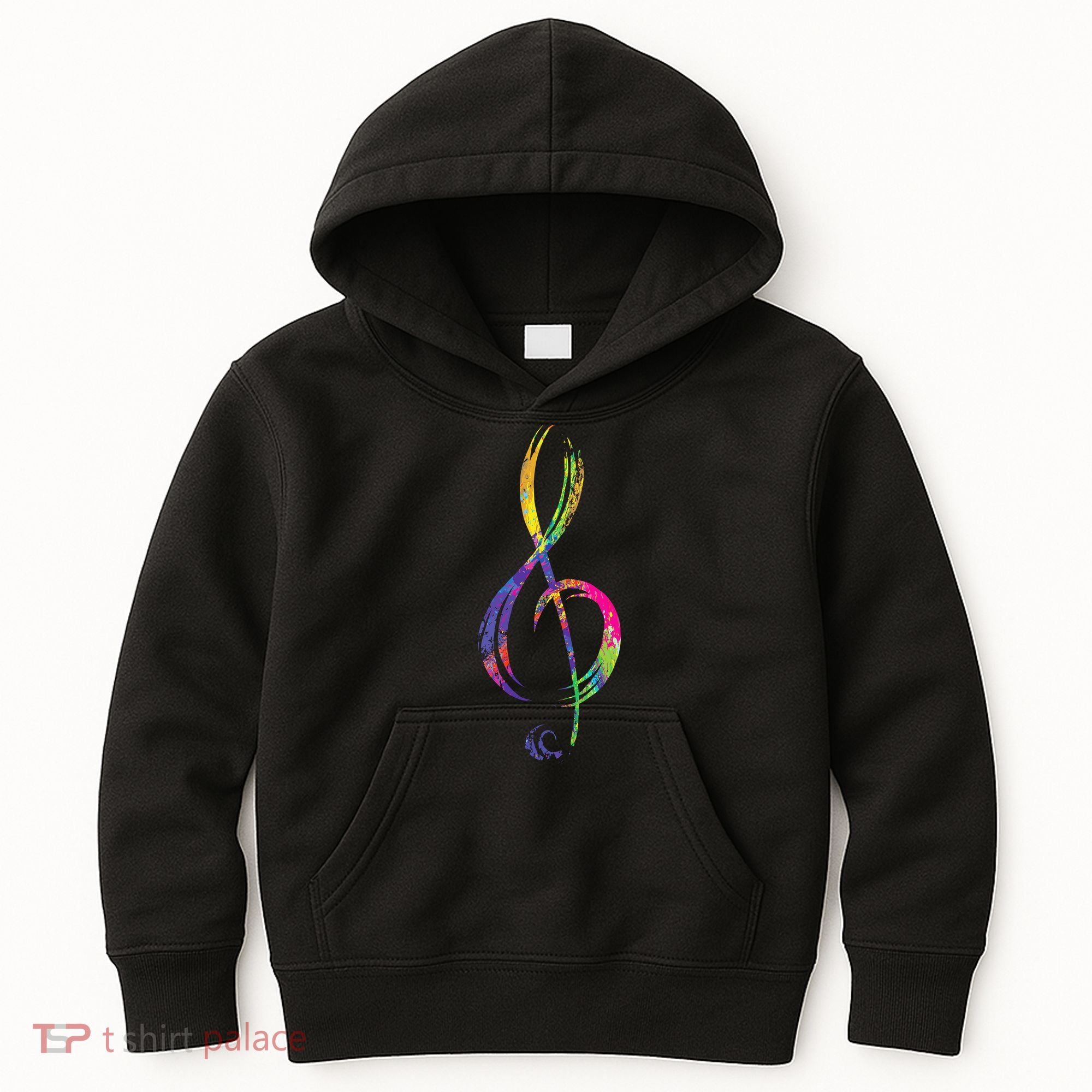 Musican Lover Musical Notes Just Music Kids Hoodie